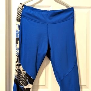 Used Blue Reebok Leggings